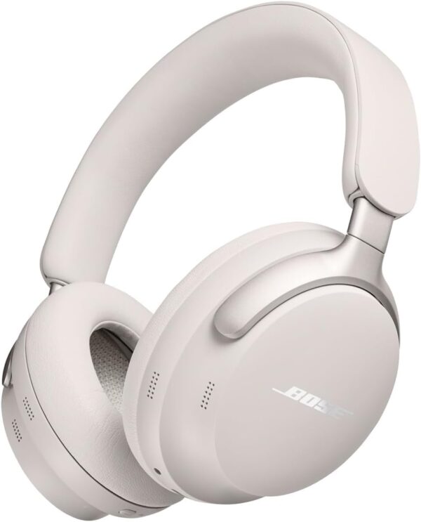 Premium Comfort Ultra – Wireless Noise Cancelling Headphones  (White Smoke)