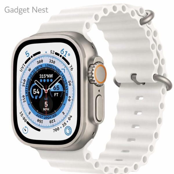 Premium Watch Ultra – USA Imported (White Ocean Band)