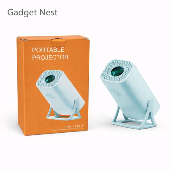 GNH Portable Mini Smart Projector with HD Projection | Compact Home Theater Projector