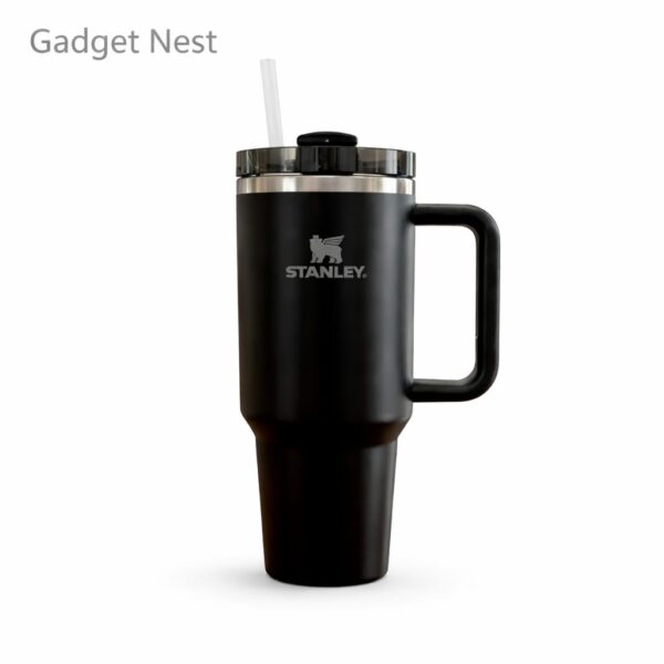 GNH Stanleyy Style Insulated Stainless Steel Travel Tumbler with Handle & Straw | Large Capacity Leak Resistant Mug